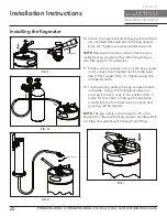 Предварительный просмотр 20 страницы Zephyr Presrv PRKB24C01AG Use, Care And Installation Manual