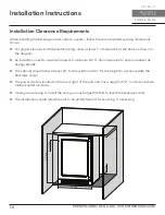 Preview for 16 page of Zephyr Presrv PRPB24C01AG Use, Care And Installation Manual