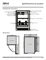 Preview for 47 page of Zephyr Presrv PRPB24C01AG Use, Care And Installation Manual