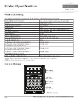 Предварительный просмотр 14 страницы Zephyr Presrv PRW24C02CPG Use, Care And Installation Manual