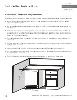 Предварительный просмотр 18 страницы Zephyr Presrv PRW24C02CPG Use, Care And Installation Manual