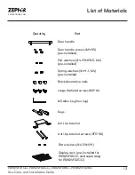 Preview for 13 page of Zephyr Presrv PRW24F01CG Use, Care And Installation Manual