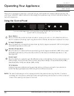 Предварительный просмотр 20 страницы Zephyr Presrv PRWB24C32CG Use, Care And Installation Manual