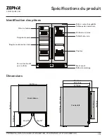 Предварительный просмотр 45 страницы Zephyr Presrv PRWB24C32CG Use, Care And Installation Manual