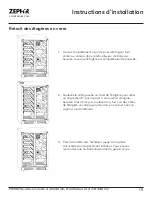 Предварительный просмотр 49 страницы Zephyr Presrv PRWB24C32CG Use, Care And Installation Manual