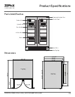 Предварительный просмотр 15 страницы Zephyr Presrv Use, Care And Installation Manual