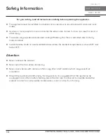 Preview for 10 page of Zephyr PRPW24C02AG Use, Care And Installation Manual