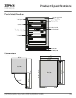 Preview for 15 page of Zephyr PRPW24C02AG Use, Care And Installation Manual