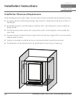 Preview for 16 page of Zephyr PRPW24C02AG Use, Care And Installation Manual