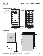 Предварительный просмотр 45 страницы Zephyr PRW15C01BG Use, Care And Installation Manual