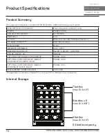 Preview for 14 page of Zephyr PRW24C01BG Use, Care And Installation Manual