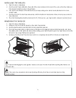 Предварительный просмотр 11 страницы Zephyr PRW24C02ABSG Use, Care And Installation Manual