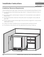 Предварительный просмотр 16 страницы Zephyr PRW24C02AG-ADA Use, Care And Installation Manual