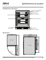 Предварительный просмотр 43 страницы Zephyr PRW24C02AG-ADA Use, Care And Installation Manual