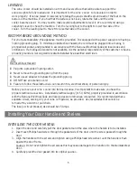 Preview for 10 page of Zephyr PRW24C02AG Use, Care And Installation Manual