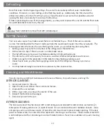 Preview for 15 page of Zephyr PRW24C02AG Use, Care And Installation Manual