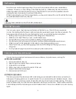 Preview for 14 page of Zephyr PRW24C32AG Use, Care And Installation Manual