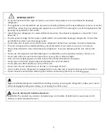 Preview for 3 page of Zephyr PRWB24C32AG Use, Care And Installation Manual