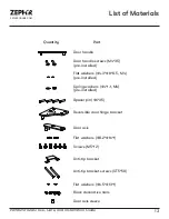 Preview for 13 page of Zephyr PRWB24F02AG Use, Care And Installation Manual