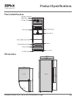 Preview for 15 page of Zephyr PRWB24F02AG Use, Care And Installation Manual