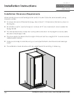 Preview for 16 page of Zephyr PRWB24F02AG Use, Care And Installation Manual