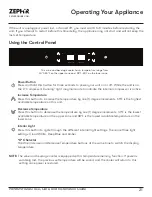 Preview for 21 page of Zephyr PRWB24F02AG Use, Care And Installation Manual
