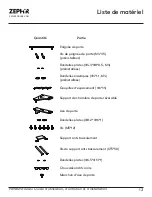 Preview for 43 page of Zephyr PRWB24F02AG Use, Care And Installation Manual