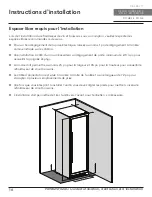 Preview for 46 page of Zephyr PRWB24F02AG Use, Care And Installation Manual