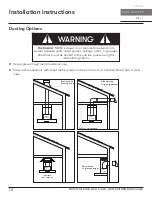 Preview for 12 page of Zephyr Roma Groove ZRG-E30BS Use, Care And Installation Manual