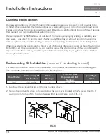 Preview for 16 page of Zephyr Roma Groove ZRG-E30BS Use, Care And Installation Manual