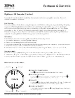 Preview for 23 page of Zephyr Roma Groove ZRG-E30BS Use, Care And Installation Manual