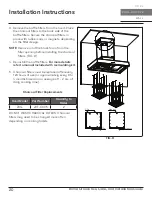 Предварительный просмотр 20 страницы Zephyr Roma Groove Use, Care And Installation Manual