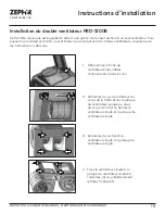 Preview for 45 page of Zephyr Roma Pro ZRP-E36BS Use, Care And Installation Manual