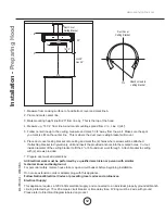 Предварительный просмотр 14 страницы Zephyr Shade CSH -E42SX Use, Care And Installation Manual