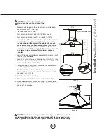 Preview for 11 page of Zephyr Siena Pro ZSP-E36BS Use, Care And Installation Manual