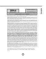 Preview for 39 page of Zephyr Siena Pro ZSP-E36BS Use, Care And Installation Manual