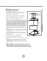 Предварительный просмотр 29 страницы Zephyr Siena ZSI-E30AS-ES Use, Care And Installation Manual