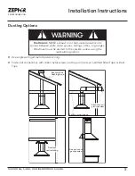 Preview for 11 page of Zephyr Siena ZSI-E30CS Installation Manual