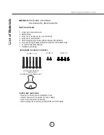 Предварительный просмотр 6 страницы Zephyr Siena ZSI-E36AS Use, Care And Installation Manual