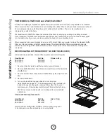 Предварительный просмотр 12 страницы Zephyr Siena ZSI-E36AS Use, Care And Installation Manual