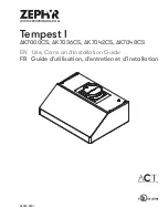 Предварительный просмотр 45 страницы Zephyr Tempest I Use, Care And Installation Manual