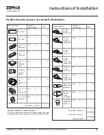 Предварительный просмотр 55 страницы Zephyr Tempest I Use, Care And Installation Manual