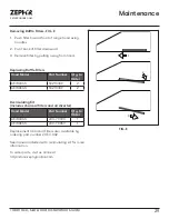 Предварительный просмотр 29 страницы Zephyr Tidal I Use, Care And Installation Manual