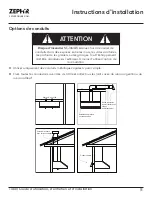 Предварительный просмотр 51 страницы Zephyr Tidal I Use, Care And Installation Manual