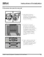 Предварительный просмотр 57 страницы Zephyr Tidal II AK7400AS Use, Care And Installation Manual