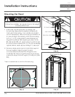 Предварительный просмотр 14 страницы Zephyr Titan AK7754BS Use, Care And Installation Manual