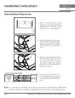 Предварительный просмотр 16 страницы Zephyr Tornado II Use, Care And Installation Manual