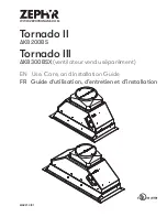 Предварительный просмотр 31 страницы Zephyr Tornado II Use, Care And Installation Manual