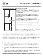 Предварительный просмотр 39 страницы Zephyr Tornado II Use, Care And Installation Manual