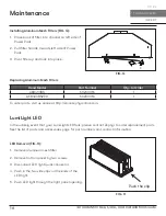 Предварительный просмотр 16 страницы Zephyr Tornado Mini AK8400BS-ES Use, Care And Installation Manual